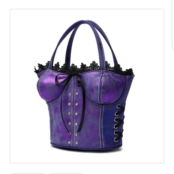 Purple Corset Crossbody Hanbag 💜 - Picture 8 of 8